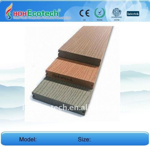 Different colors to choose WPC flooring /floor tile Outdoor Decking Wood Plastic Composite Decking