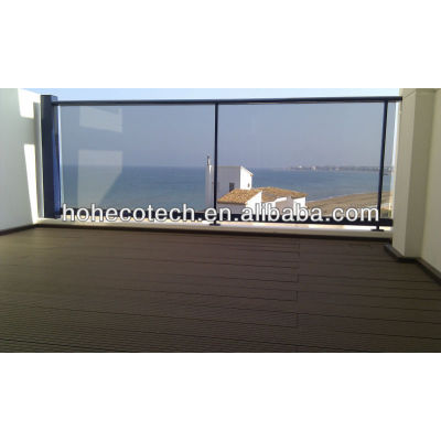 wood plastic composite indoor decking