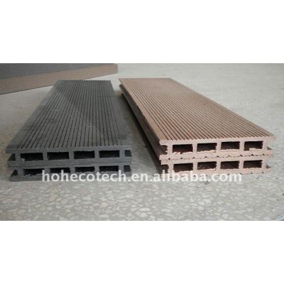 long life to use Natural wood looking and feel WPC decking flooring