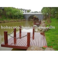 watersideのdecking--Huasu WPC