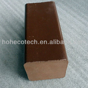 cheap solid wpc post, kneel, water proof wpc wood plastic composite
