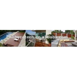 Beautiful recyclable WPC outdoor decking/flooring projects (competitive price)