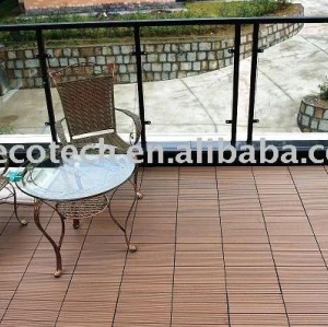 wpc 옥외 decking 지면