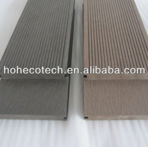 Different colors New solid good price 120x19mm WPC decking outdoor waterproof wood plastic composite decking/composite flooring