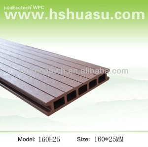 wood plastic composite decking