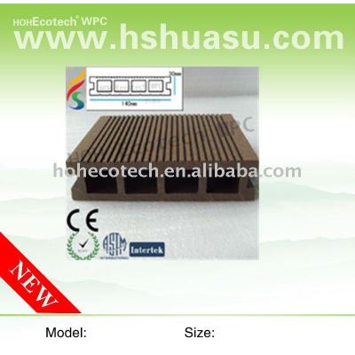 eco-tech, CE, ASTM ROHS, WPC composite decking board