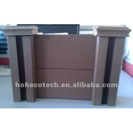 New wood plastic composite wpc fencing wall