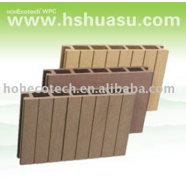 popular wood plastic composite outdoor decking floor