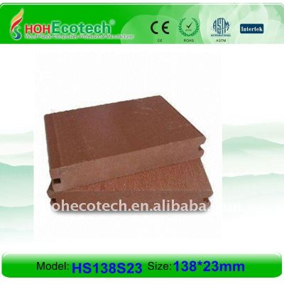 new MATERIAL!Wood Plastic Composite decking/flooring Non-Slip, Wear-Resistan WPC outdoor Decoration Wood Flooring