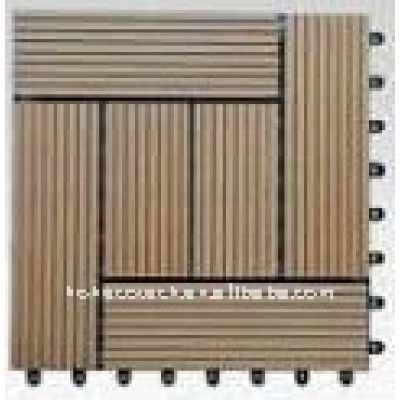 Outdoor Wood Plastic Composite DIY Tile