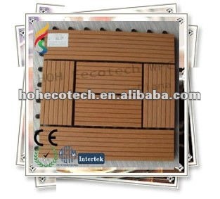 Hot sale 300*300mm eco-friendly wpc diy tile (CE ROHS)