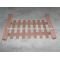 Natural wood feel WPC new fencing material /composite fence/yard edge fence
