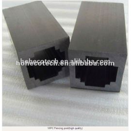 Popular wpc fencing, wood plastic composite material wpc post
