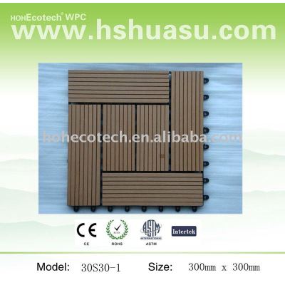 WPC Easy Installation Interlocking Sauna Tile