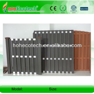 wpc outdoor fencing (ISO9001,ISO14001,ROHS,CE)