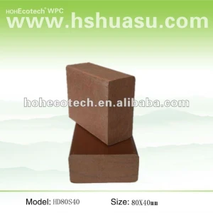 Balustrade Waterproof&Anti-UV d'escalier de wpc (de composé en plastique en bois)/rails de balustrade/garde de jardin