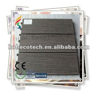 Hot sale 300*300mm eco-friendly wood plastic diy flooring board