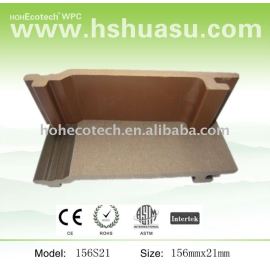 Eco-friendly wood plastic composite wall panel