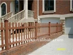 wpc post WPC railing wpc wood fence PUBLIC places Decoration wpc fencing