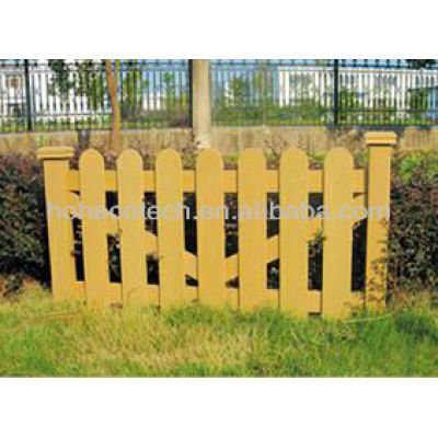 Easily Fabricated Leisure Garden fencing/Wood plastic composite fencing