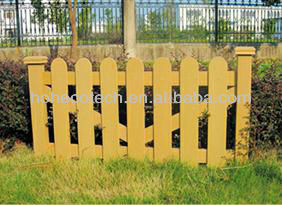 Easily Fabricated Leisure Garden fencing/Wood plastic composite fencing