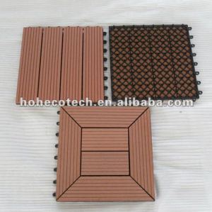 Bewegliche wpc Deckingfliese/Fußbodenfliesen/Badezimmerfliese der Sauna board/DIY