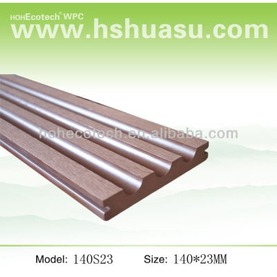 Wood plastic composite outdoor decking