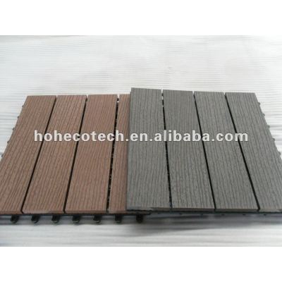 Easy assembly WPC DIY tiles/ sauna board