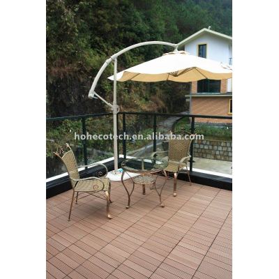 wood plastic composite balcony floor