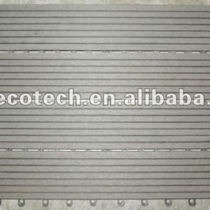 Beautiful look cheap price wood plastic composite new decking tiles