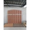 wood plastic composite garden fence/decking floor