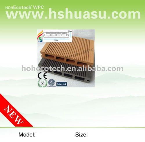 wpc ecotech composite decking, CE, ROHS, ISO9001,ISO14001)