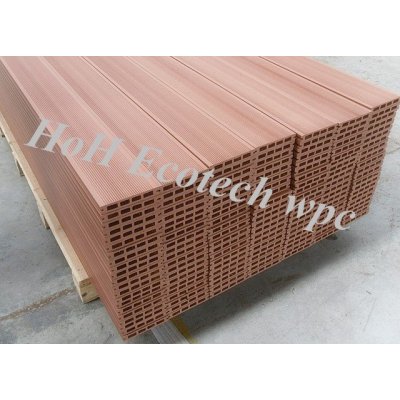 Very Popular wpc Hollow Flooring(Cedar color)
