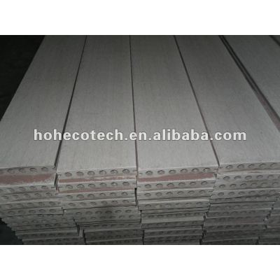 durable hot sale wood plastic composite outdoor flooring(water proof, UV resistance, resistance to rot and crack)