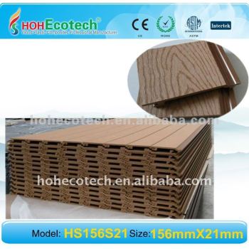 plastic wood wall cladding weather board wpc