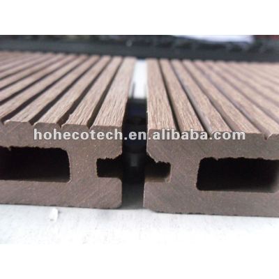durable hot sale wood plastic composite outdoor flooring(water proof, UV resistance, resistance to rot and crack)