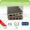 100% recycled green building water-proof hollow outdoor wpc decking (CE ROHS)