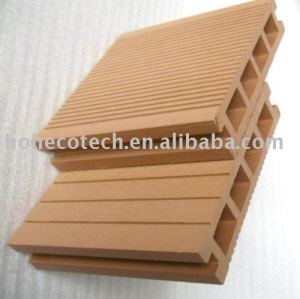 WPC hollow outdoor decking/flooring-CE