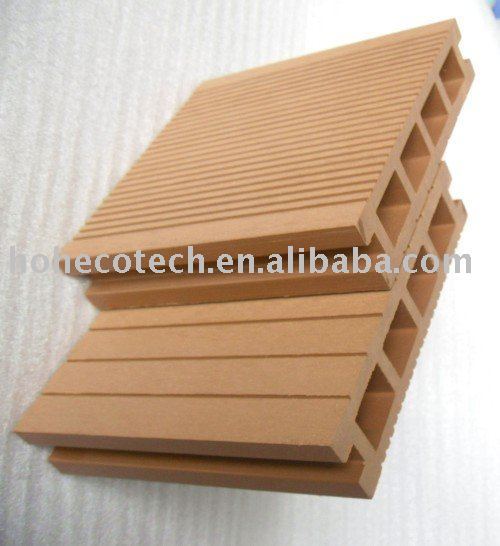Decking extérieur creux/plancher-CE de WPC