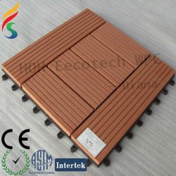 防水wpcの連結のdeckingのタイル