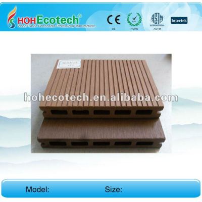 Hot selling decorative wood plastic composite outdoor decking board (CE ROHS)