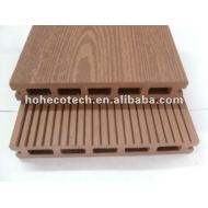 浮彫りになる145x22mm屋外のタケ/woodのDeckingの木製のプラスチック合成のdeckingか床板のwpcのデッキのタイルの材木