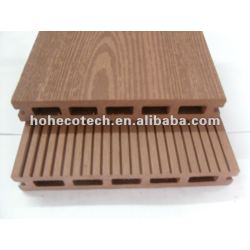 浮彫りになる145x22mm屋外のタケ/woodのDeckingの木製のプラスチック合成のdeckingか床板のwpcのデッキのタイルの材木