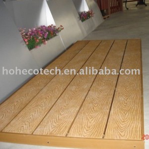 wood plastic composite outdoor veneer decking