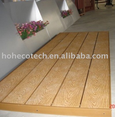 wood plastic composite outdoor veneer decking