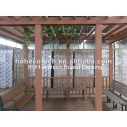 屋外の防水wpcのpergolaの木製のプラスチック合成のpergola (セリウム、ROHS、ASTM、ISO9001、ISO14001、Intertekに渡される)