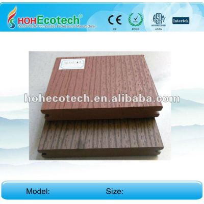 Anti-UV water-proof wood plastic composite outdoor decking board (CE ROHS)