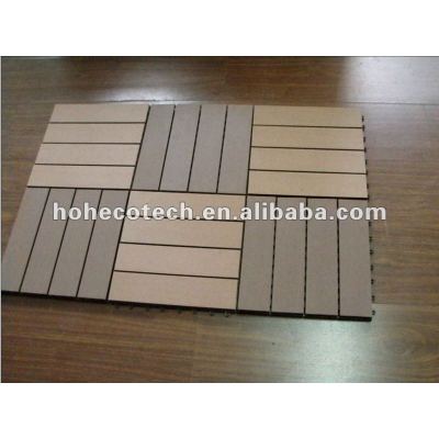 Outdoor water-proof anti-UV diy tiles (cedar,copper brown,wood,sandalwood,coffee,grey,dark grey)