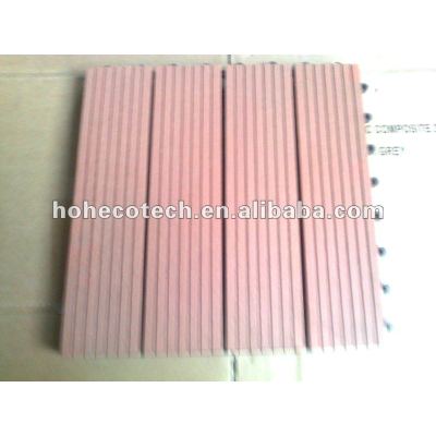 Interlocking wpc outdoor decking tiles (CE RoHS)