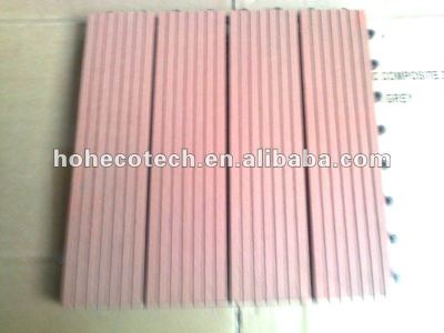 Interlocking wpc outdoor decking tiles (CE RoHS)